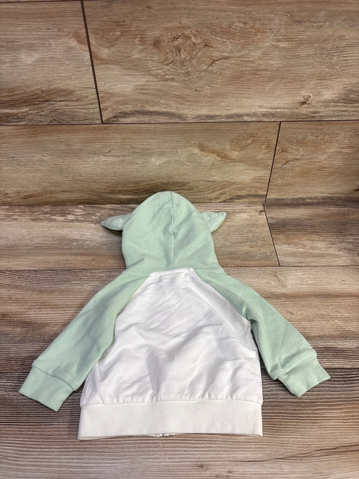 Star Wars Full Zip Hooded Sweatshirt Green sz 6m