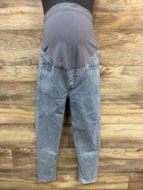 Maternity Full Panel Jeans Blue sz Large