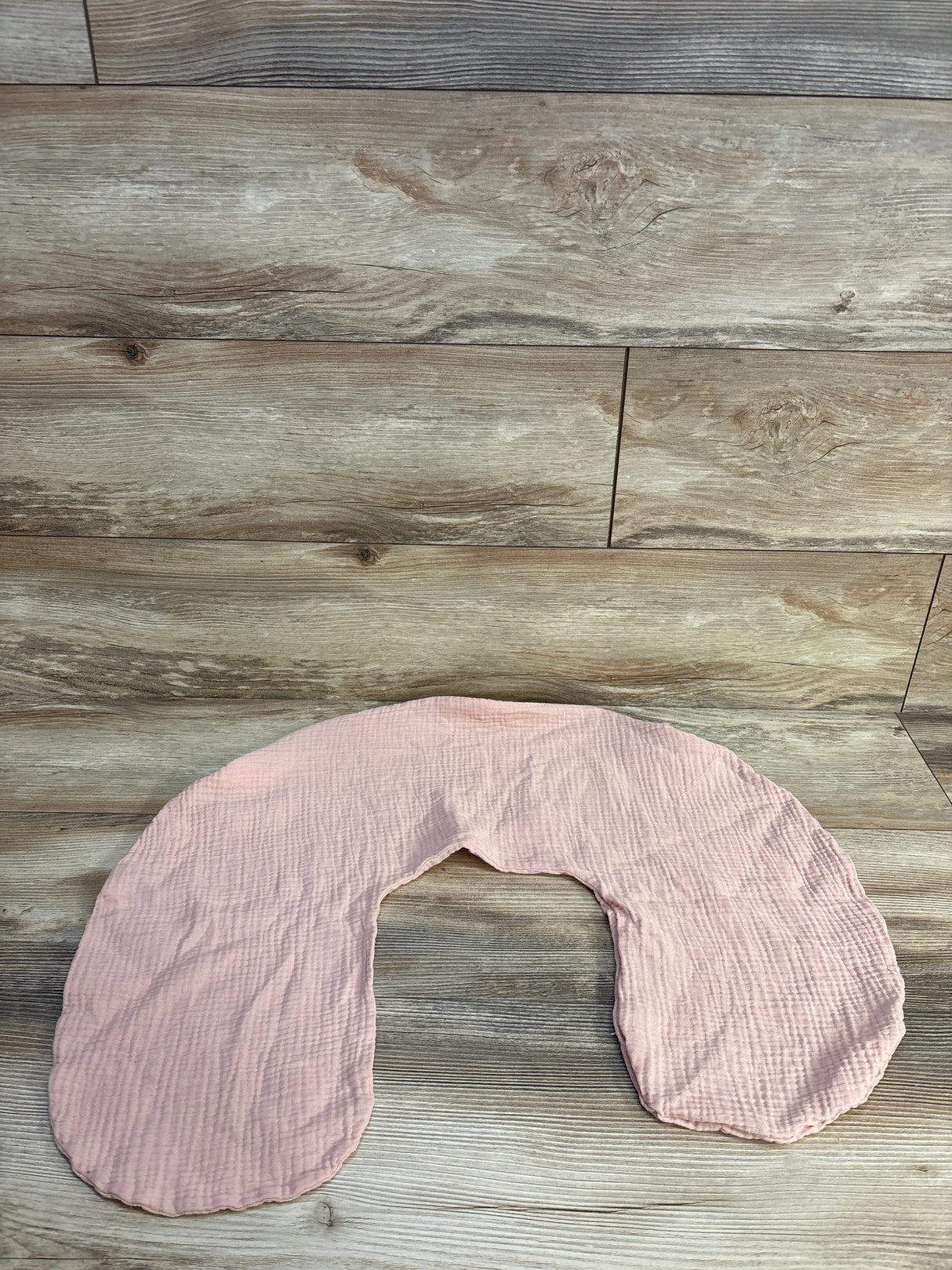 Muslin Nursing Pillow Slipcover Pink
