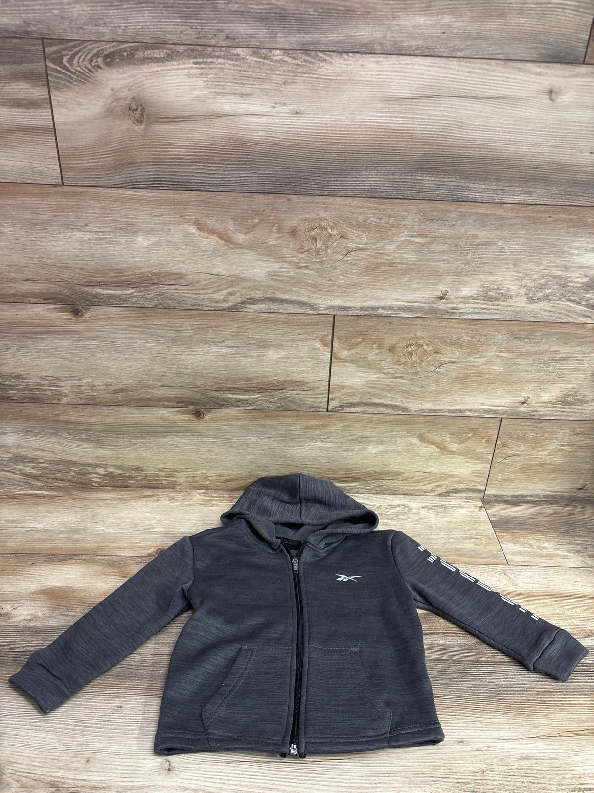 Reebok Full-Zip Hooded Jacket Grey sz 4T