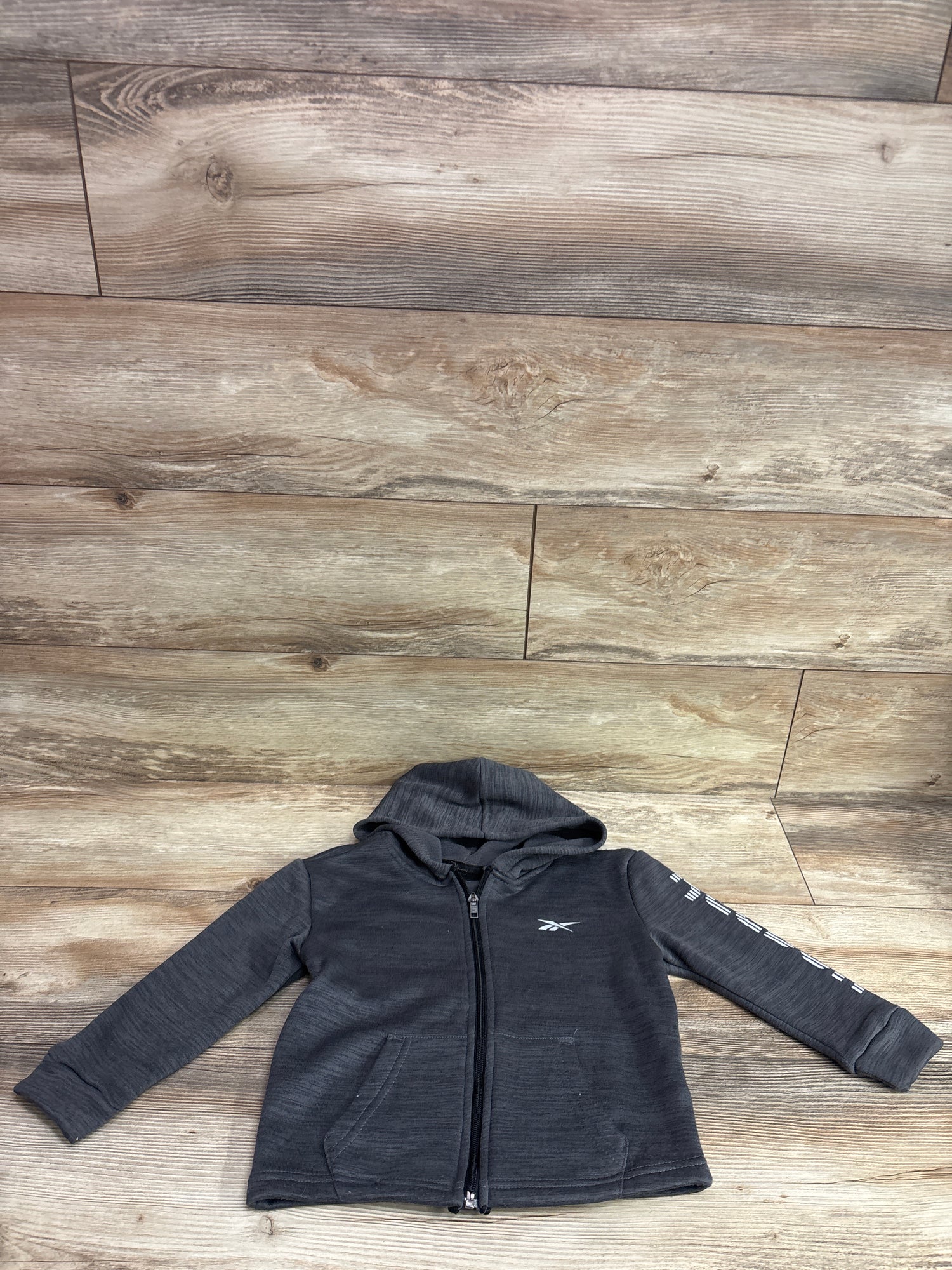 Reebok Full-Zip Hooded Jacket Grey sz 4T