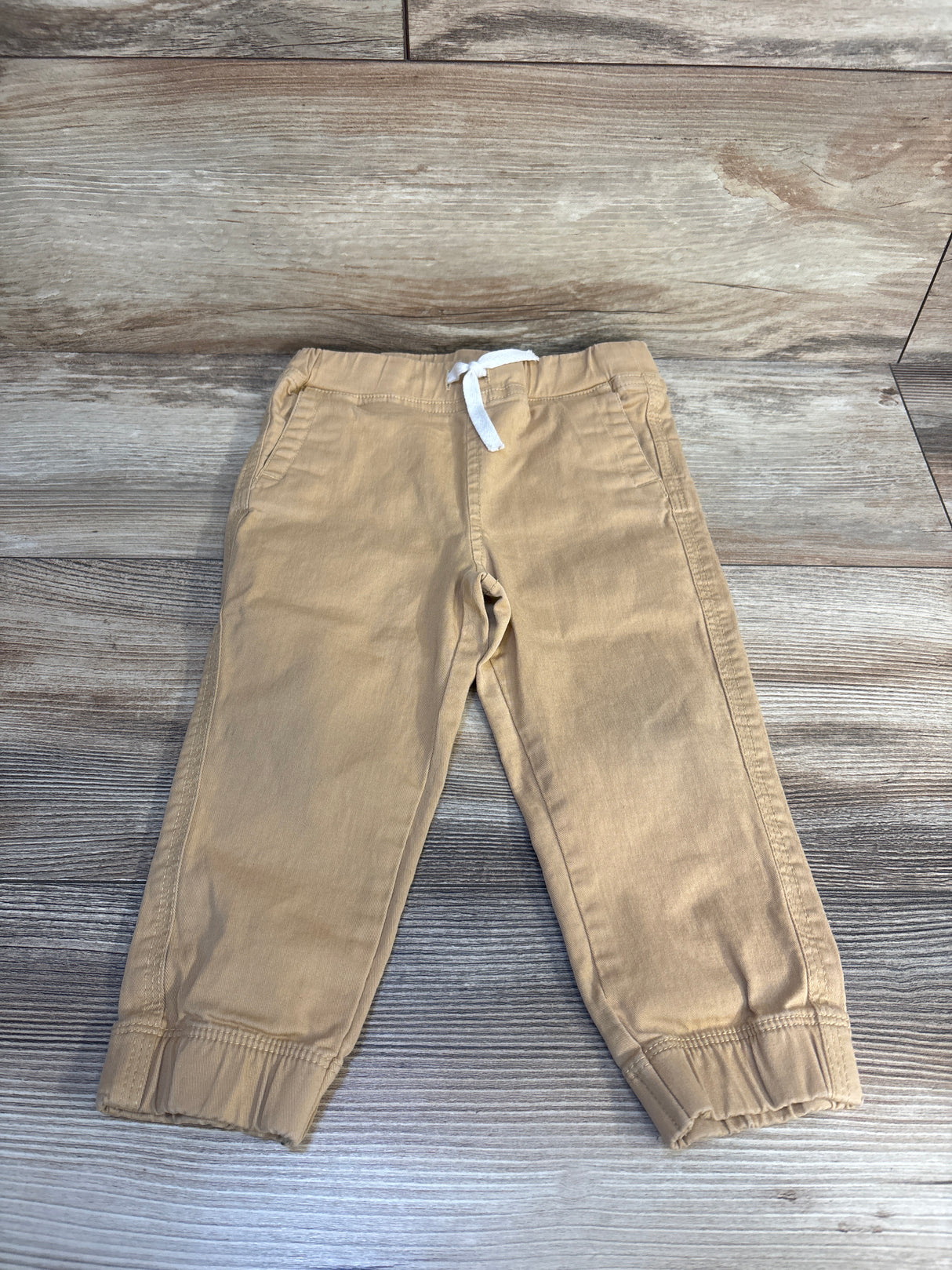 Ever & Ever Drawstring Joggers Tan sz 2T