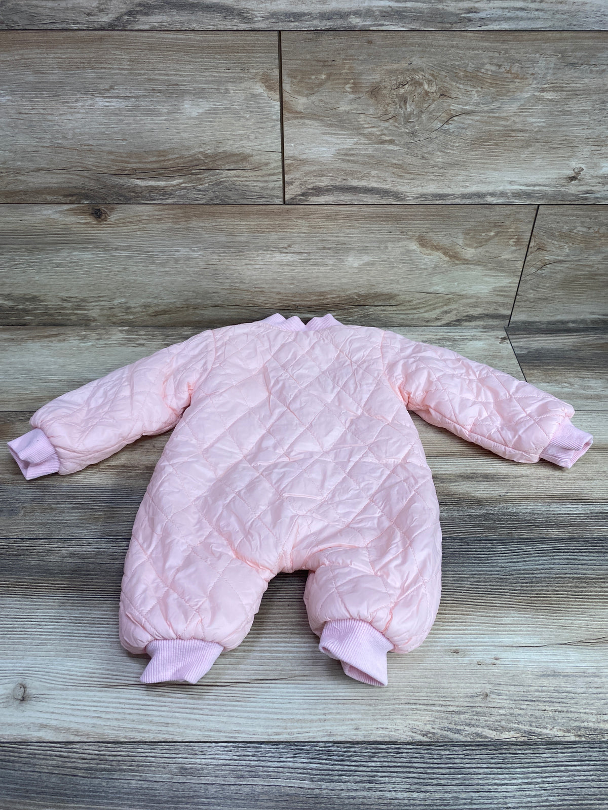 Quilted Coverall Pink sz 3m