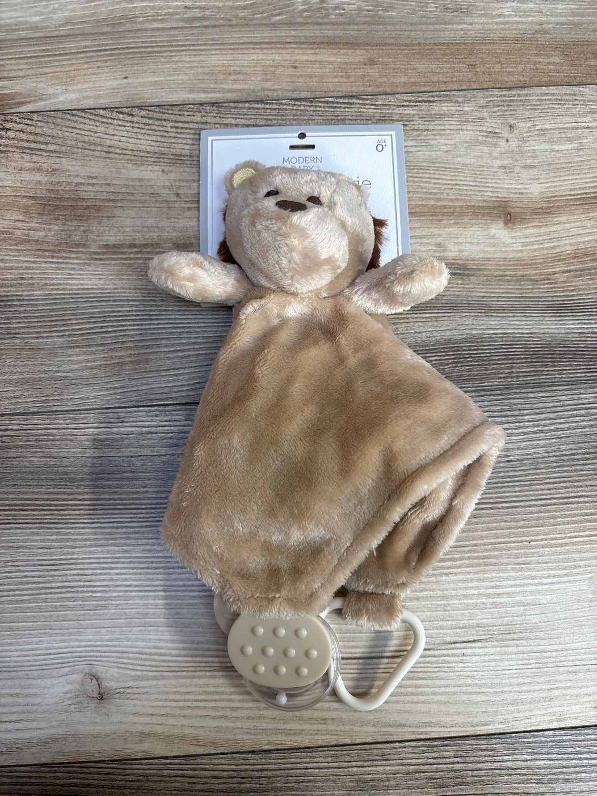NEW Modern Baby Security Blanket Lovey, Lion - Me n Mommy To Be