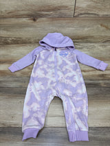 Hurley Hooded Coverall Purple sz 12m