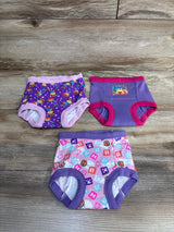 Coco Melon Girls Training Underwear, Purple 3pk 2T