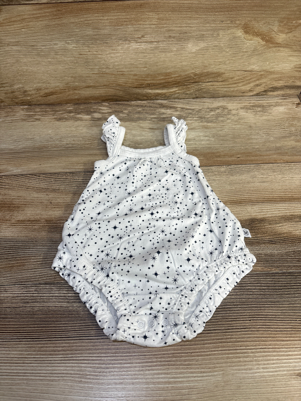 Honest Baby Bubble Romper White sz 0-3m