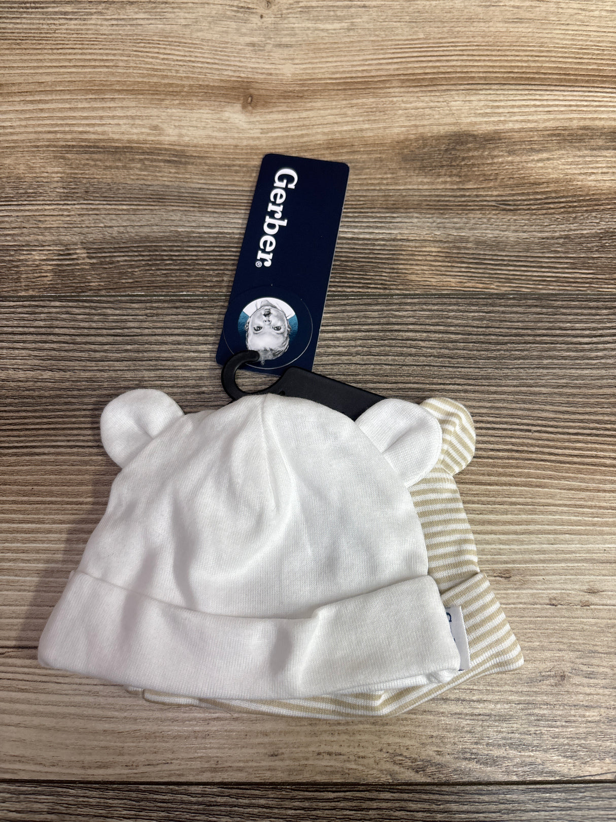 NEW Gerber 2pk Caps sz Newborn