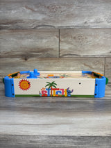 World Tech Toys Stitch Air Hockey Wooden Tabletop Game