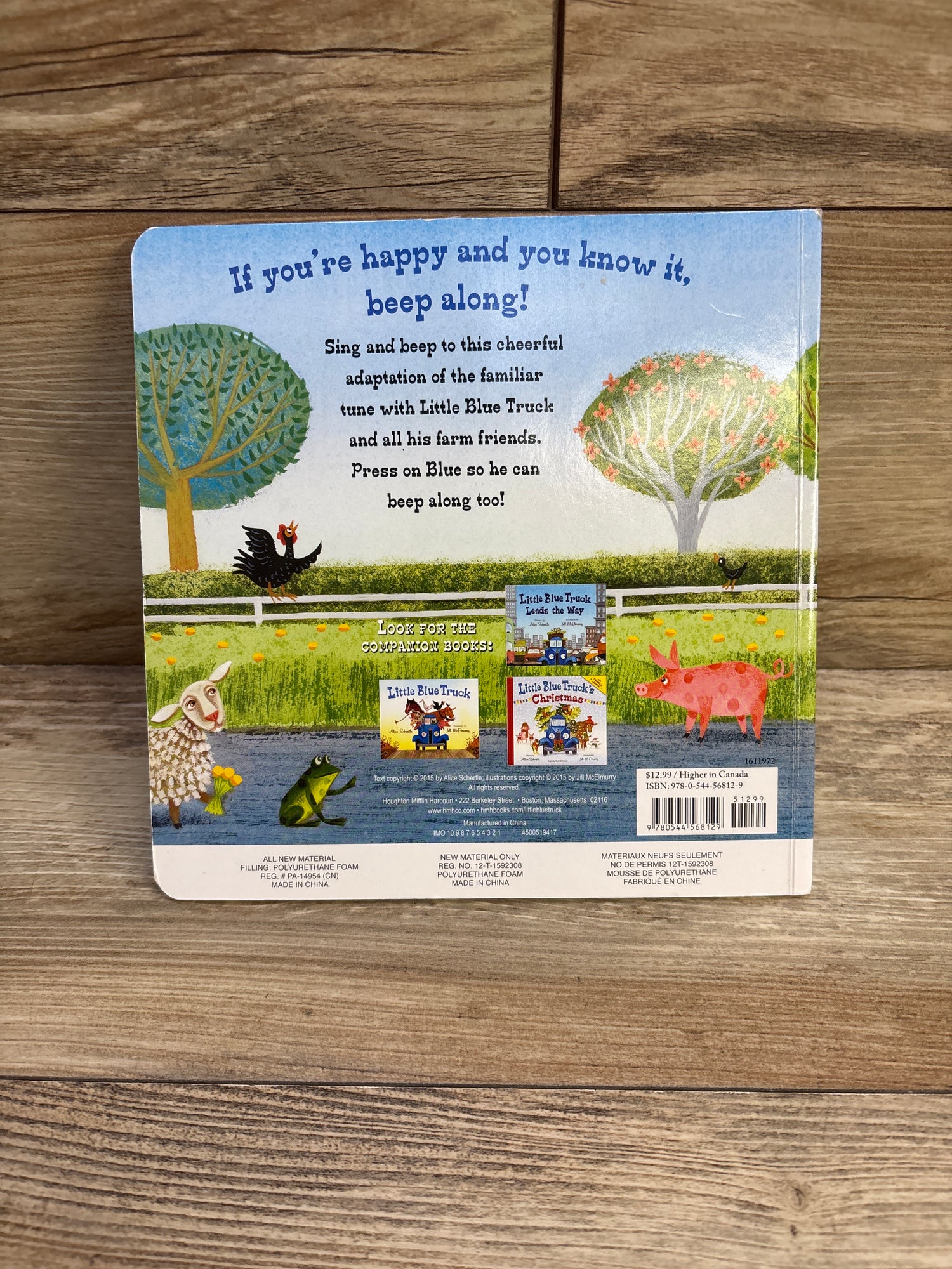 Little Blue Truck's Beep-Along Board Book