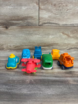ALASOU 7pk Cartoon Construction Vehicles