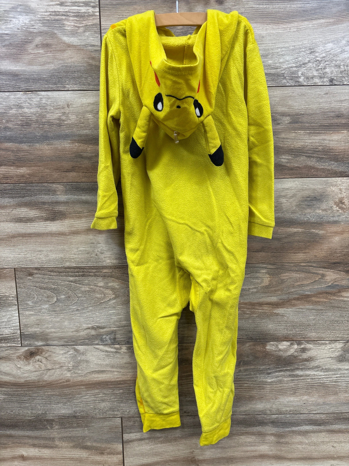 Pokemon Pikachu Hooded Coverall Yellow sz 4-5T