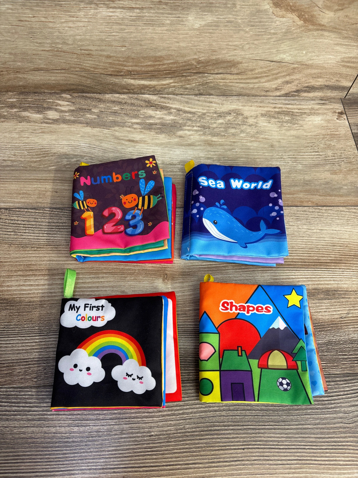 Soft Crinkle Books 4pk