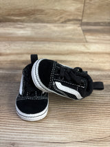 Vans Old Skool Crib Shoes Black sz 1c