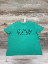 NEW Baby Gap Logo Shirt Green sz 12-18m