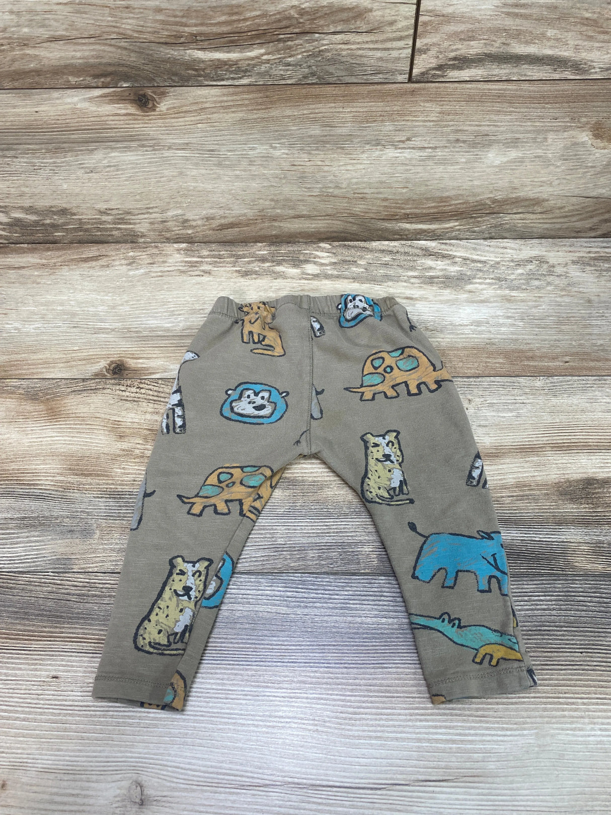 Zara Animal Print Pants Brown sz 12-18m