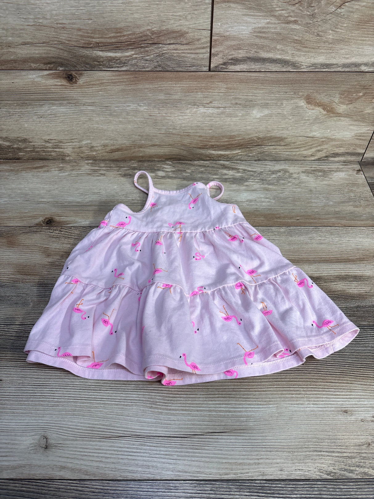 Cat & Jack Flamingo Dress Pink sz 18m
