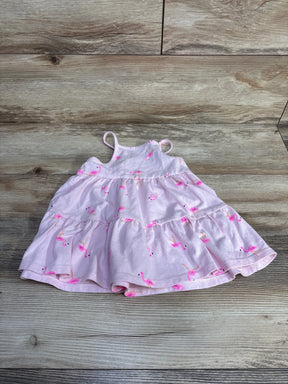 Cat & Jack Flamingo Dress Pink sz 18m - Me n Mommy To Be