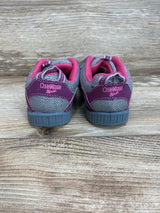 OshKosh Bumper Toe Washable Sneakers Purple/Pink sz 8c