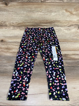 NEW Okie Dokie Black Pebble Print Leggings sz 3T