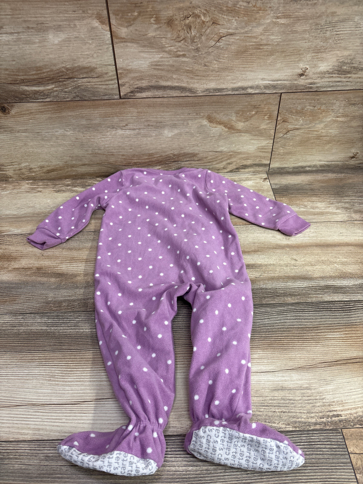 Carter's Blanket Sleeper Purple sz 12m