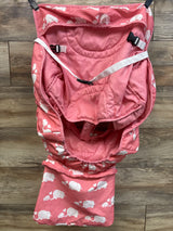 Pozico 2 in 1 Baby Shopping Cart & High Chair Cover in Pink Elephant