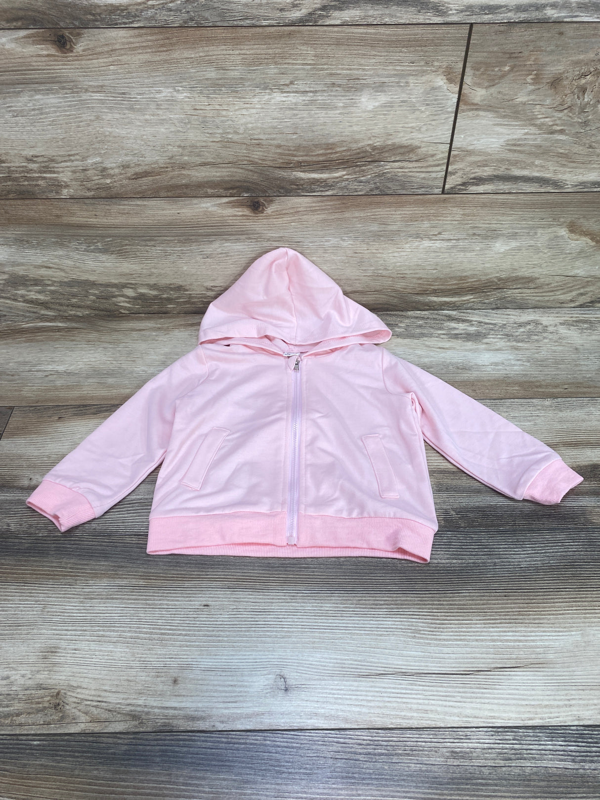 Shein Full Zip Hoodie Pink sz 12-18m