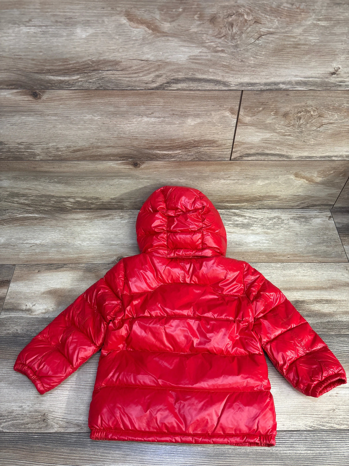 Ralph Lauren Water-Repellent Glossed Down Jacket Red sz 3T