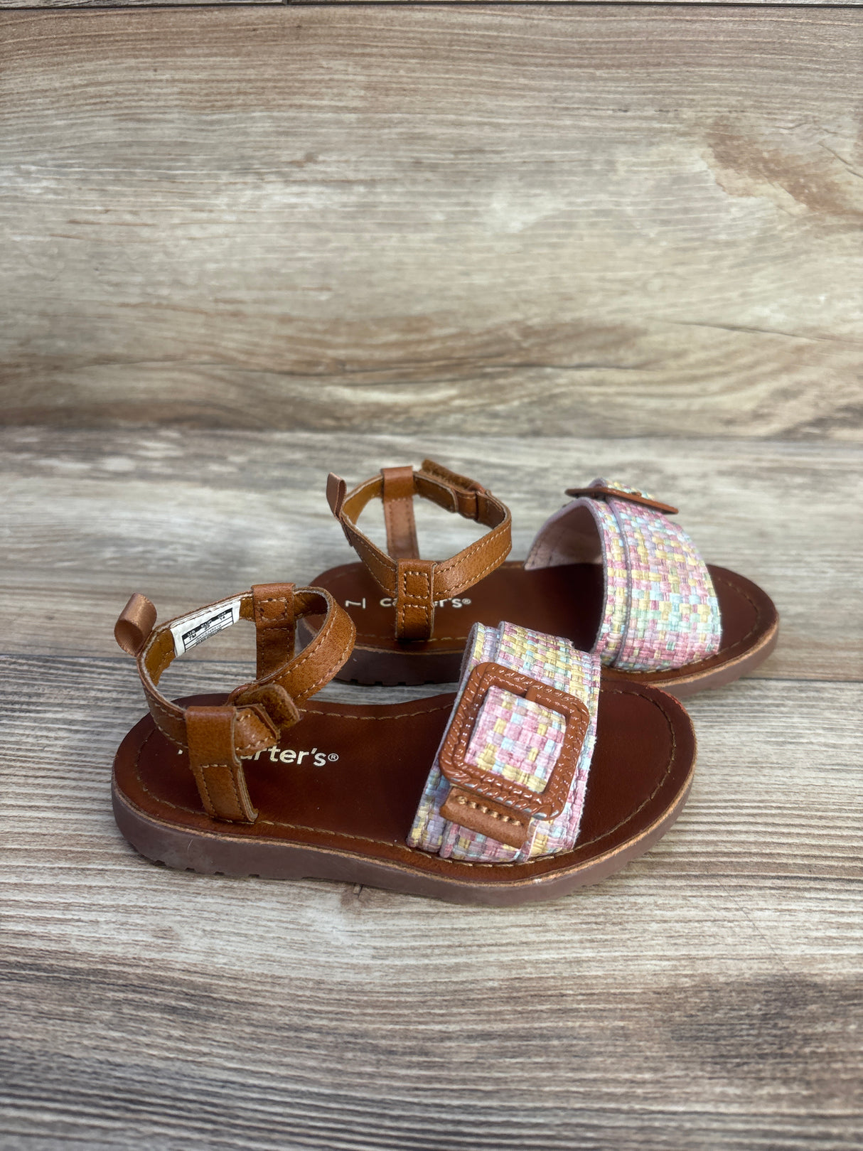 Carter's Isa Sandals Brown sz 7c