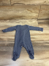 Child Of Mine Striped Viscose Sleeper Navy sz Preemie