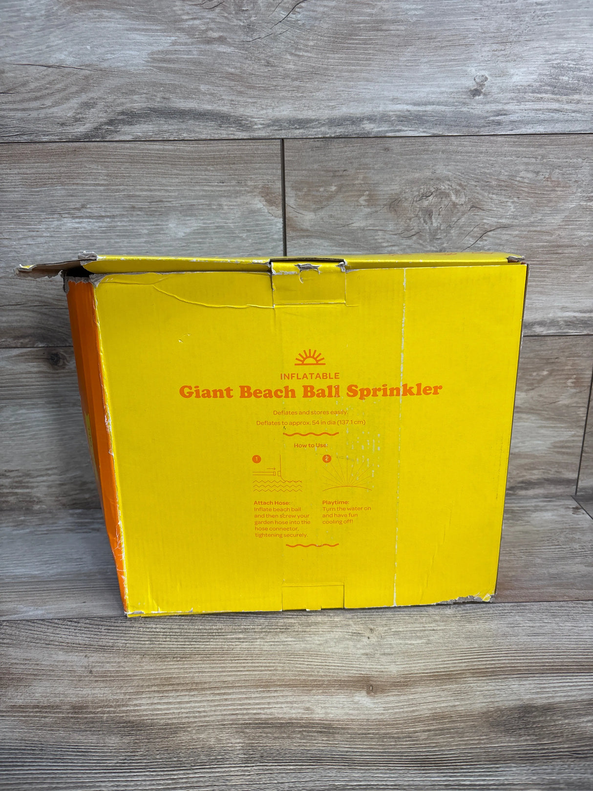 NEW Sun Squad Giant Beach Ball Sprinkler