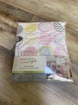 NEW Lambs & Ivy Pinkie Collection Fitted Crib Sheet