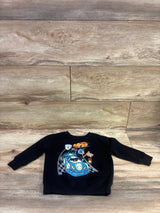 Jumping Beans Softest Fleece Pullover Sweatshirt Black sz 18m