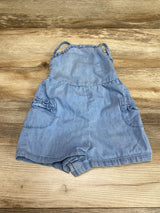 Cat & Jack Chambray Romper Blue sz 18m