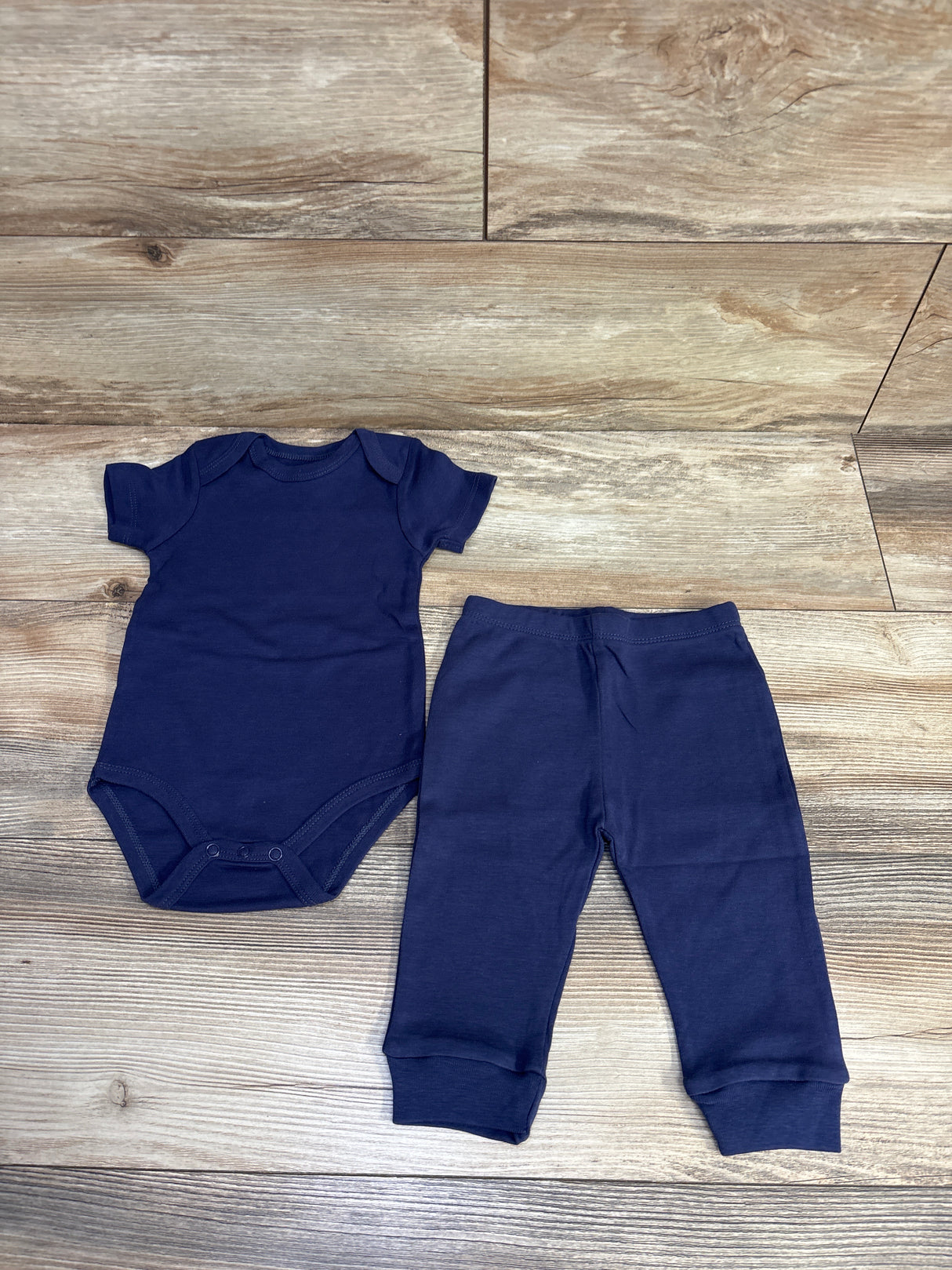 2pc Bodysuit & Pants Navy sz 9m