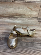 Cat & Jack Addy Ballet Flats Gold sz 6c
