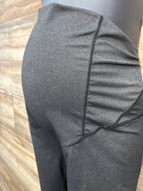 Crossover Panel Leggings Grey sz Medium - Me n Mommy To Be