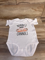 Rabbit Skins Nonna's Little Cannoli Bodysuit White sz 24m