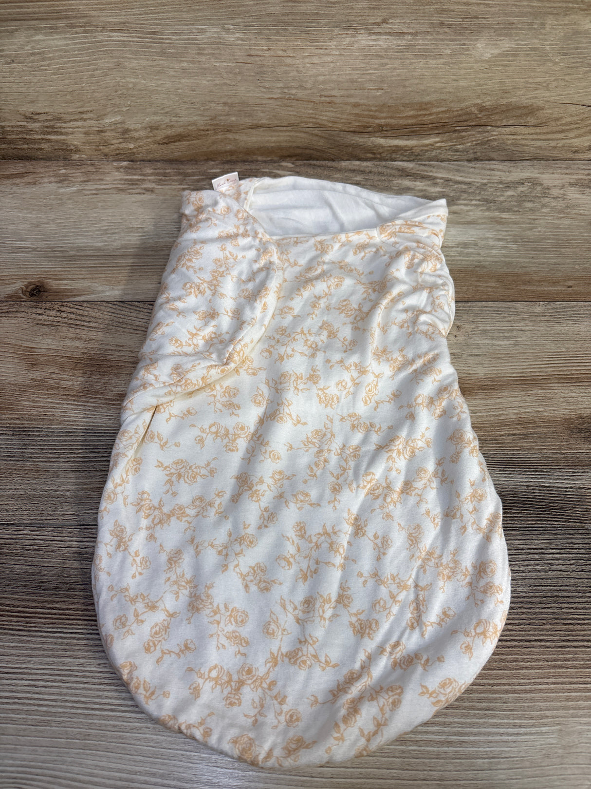 Mama Coco Bamboo Cocoon Swaddle Floral White sz 0-6m