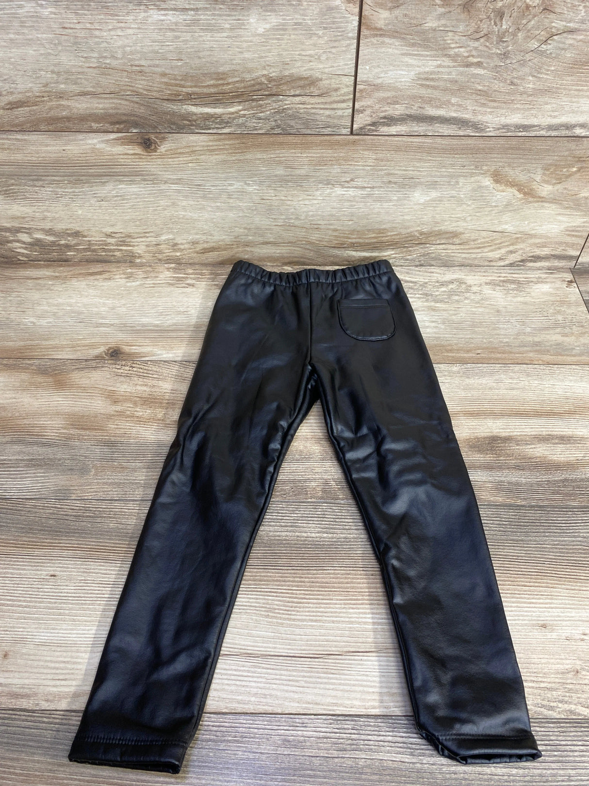 Zara Faux Fur Pull On Pants Black sz 5T