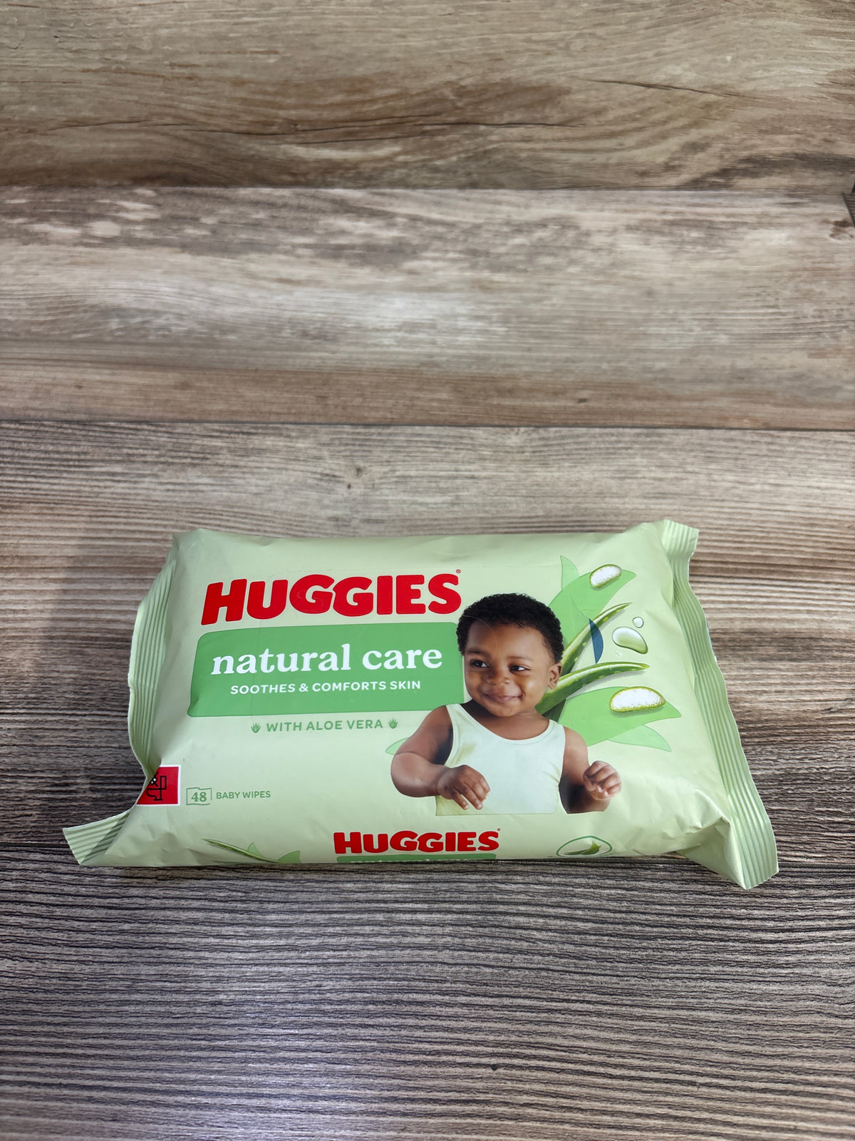 NEW Huggies Natural Care With Aloe Vera Baby Wet Wipes 48ct