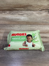NEW Huggies Natural Care With Aloe Vera Baby Wet Wipes 48ct