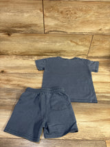 Jurassic World 2pc Shirt & Shorts Set Blue sz 2T