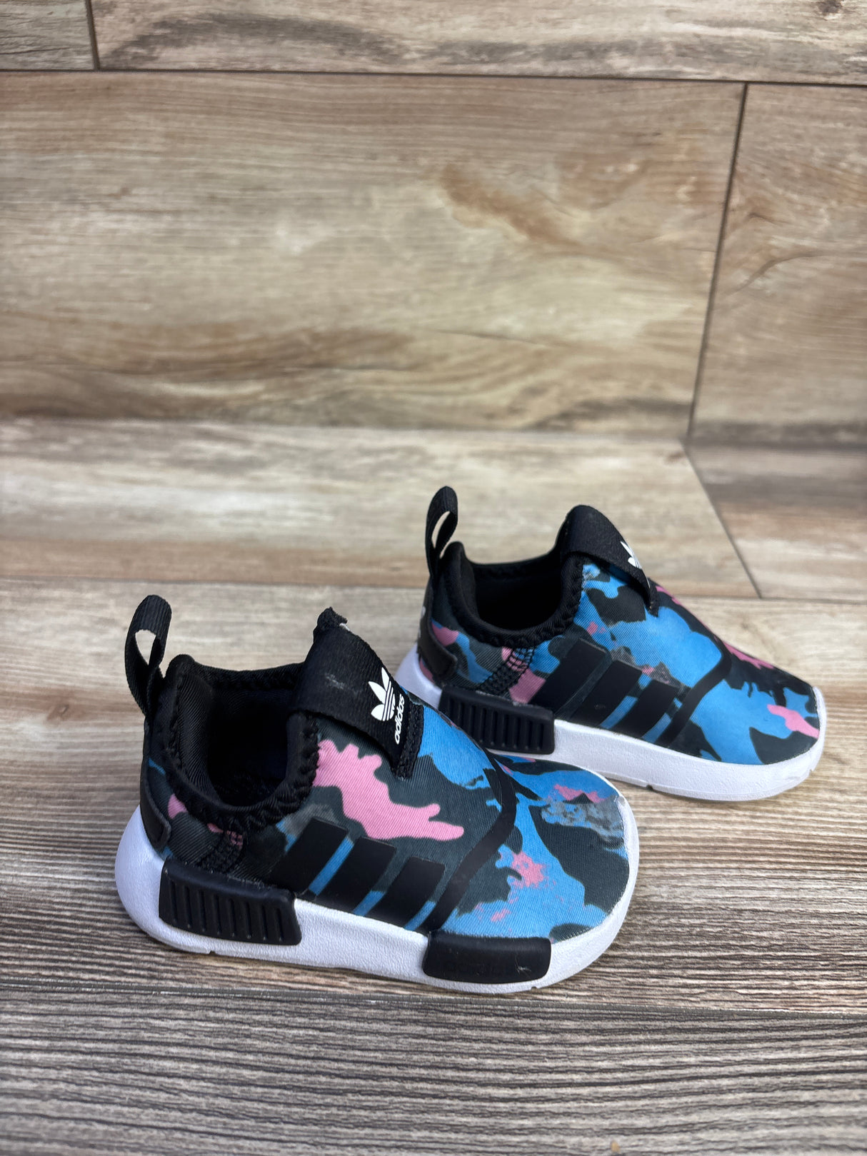Adidas NMD 360 'Blue Pink Camo' Sneakers sz 4c
