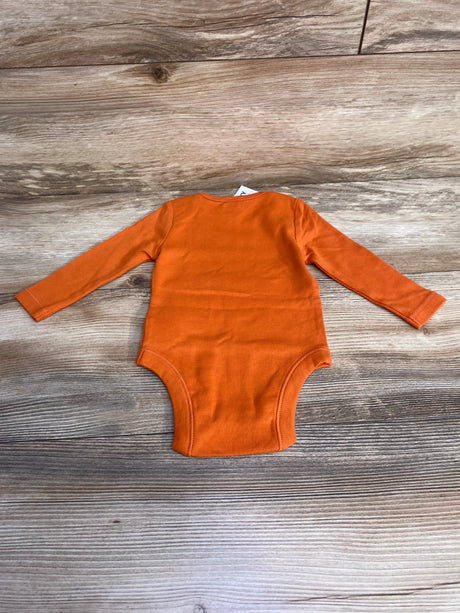 NEW Old Navy Little Pumpkin Bodysuit Orange sz 3-6m - Me n Mommy To Be