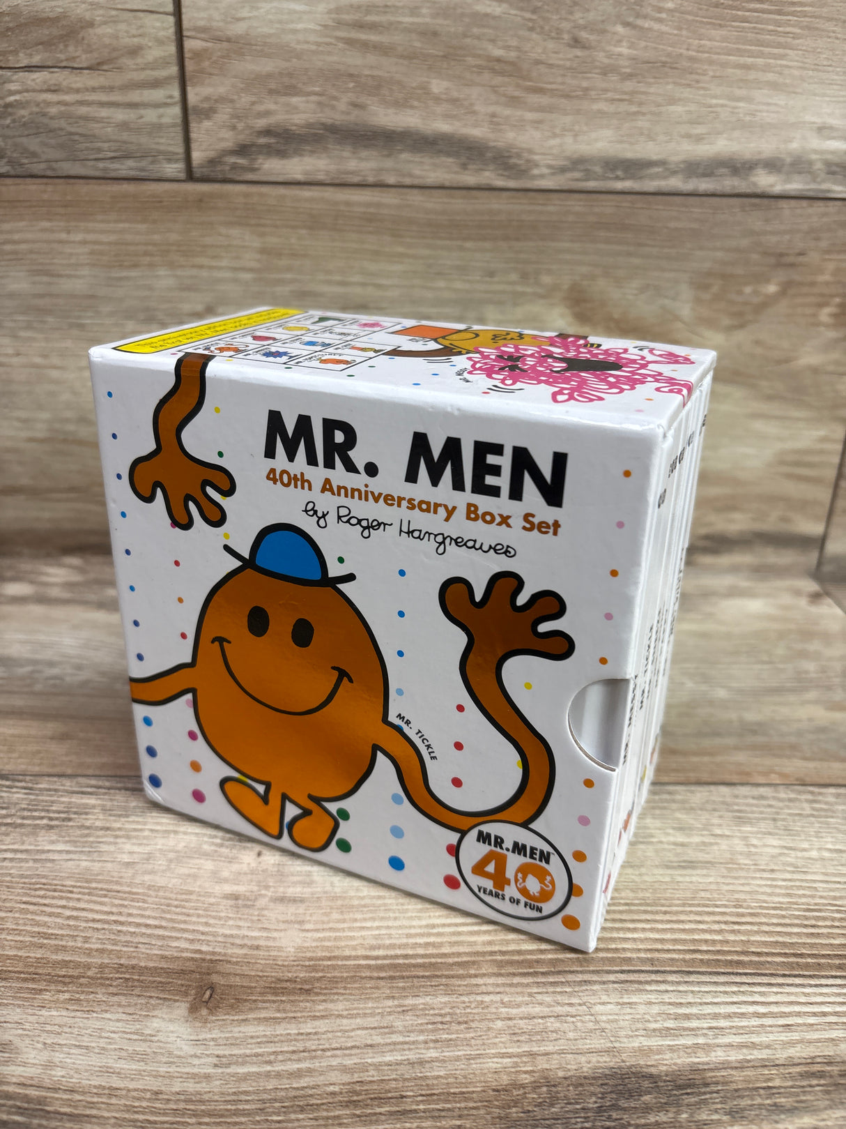 Mr. Men 40th Anniversary Hardcover Book Box Set 10pk