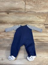 Little Me Sports Sleeper Navy sz 3m