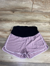 Full Panel Maternity Active Shorts Pink sz Medium