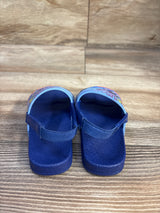 Disney Store Mickey Mouse Swim Slides Blue sz 5/6c