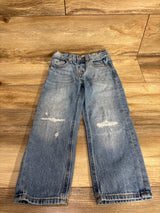 Old Navy Distressed Straight Jeans Blue sz 4T